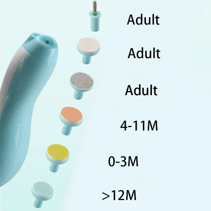 Ηλεκτρικό Πολυλειτουργικό Baby Nail Trimmer