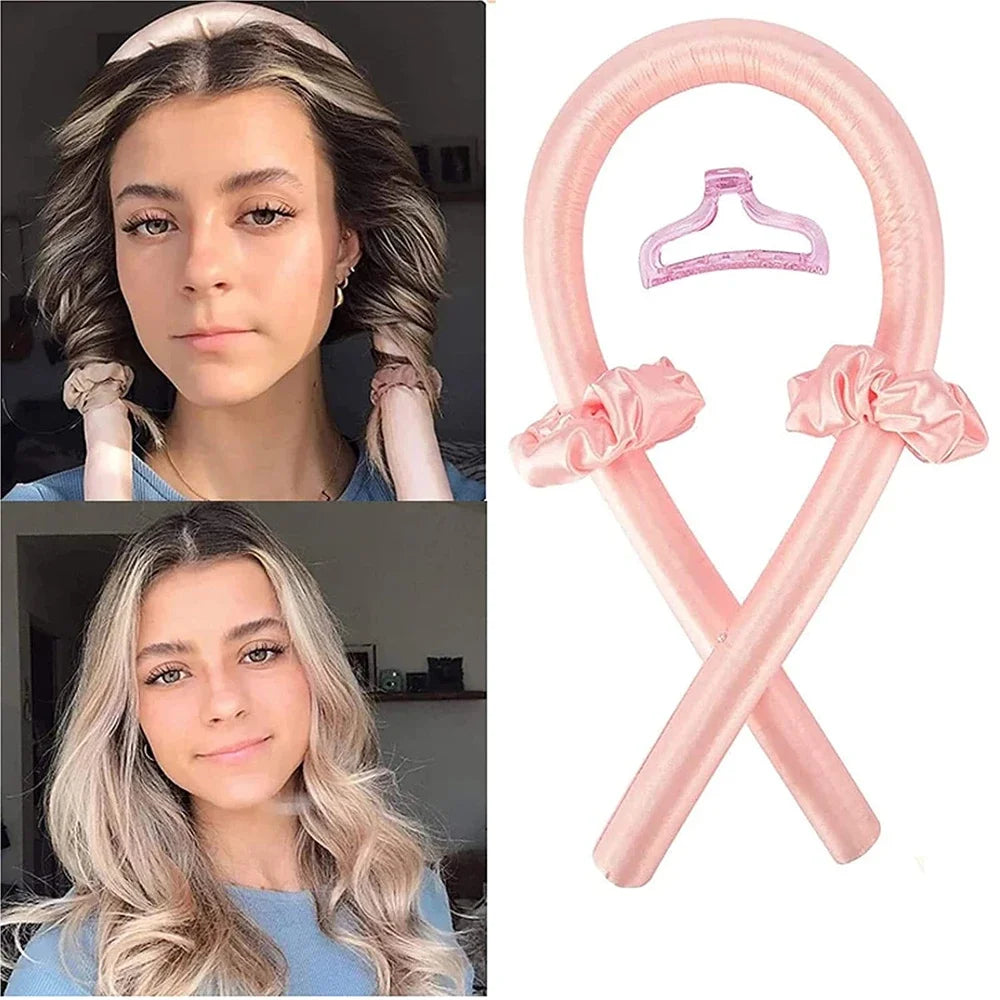 Αφρώδες Headband για Κυματιστά Μαλλιά Χωρίς Θερμότητα