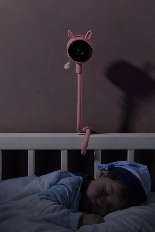 Smart Baby Monitor 1080P WiFi με Νυχτερινή Όραση & Ανίχνευση Κλάματος